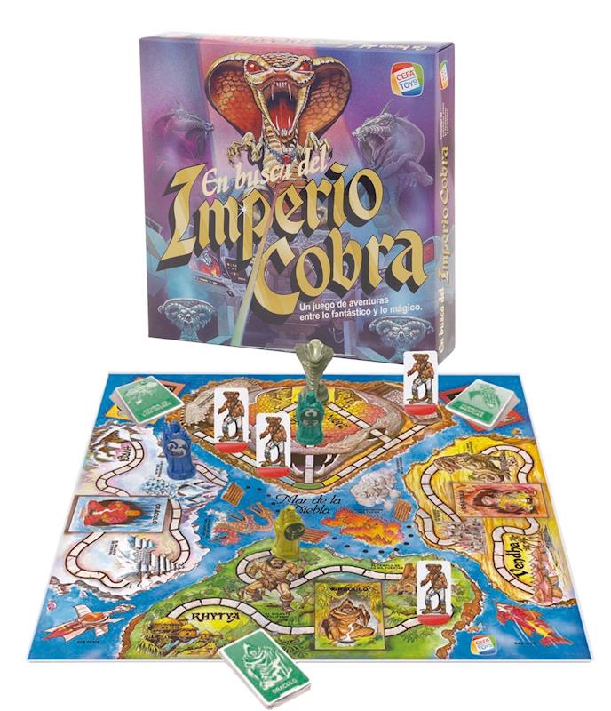 Caja y contenido En Busca del Imperio Cobra