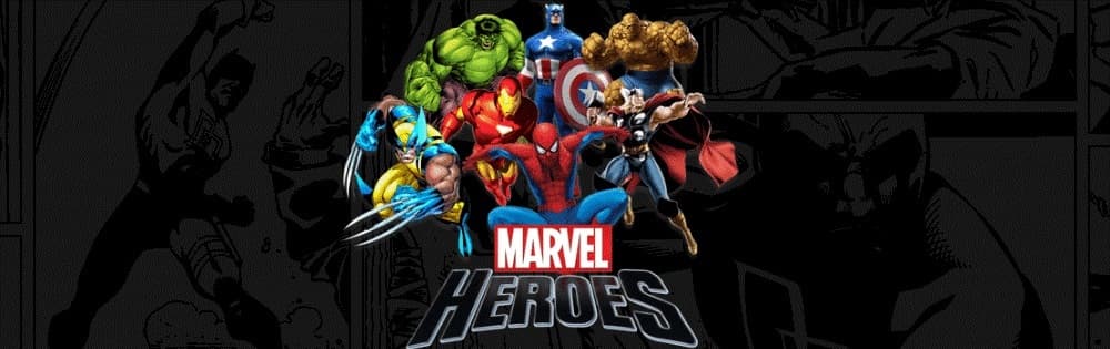 juguetes de los superhéroes de Marvel