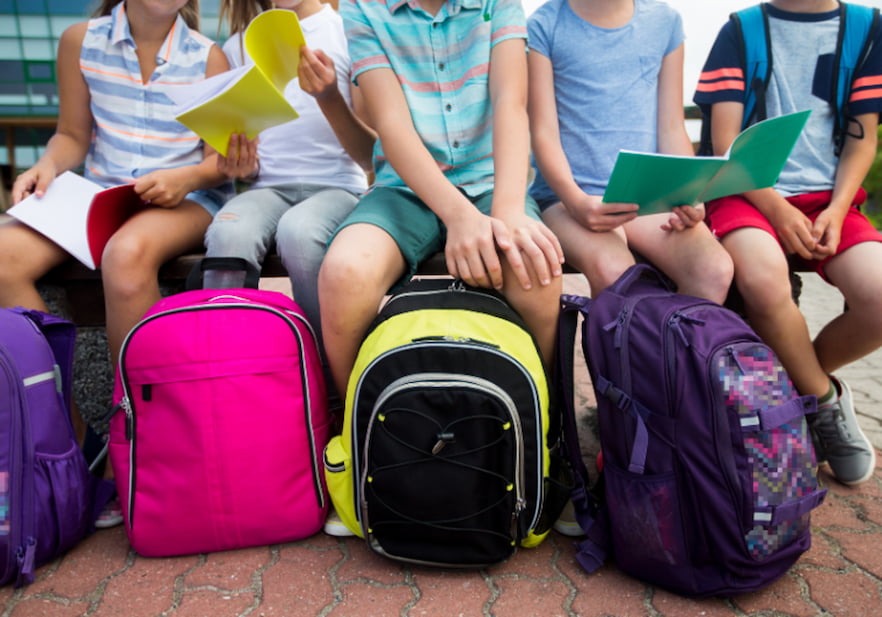 Material escolar para niños