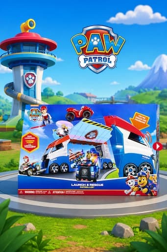 camión portavehículos paw patrol