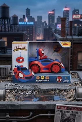 coche radio control spiderman