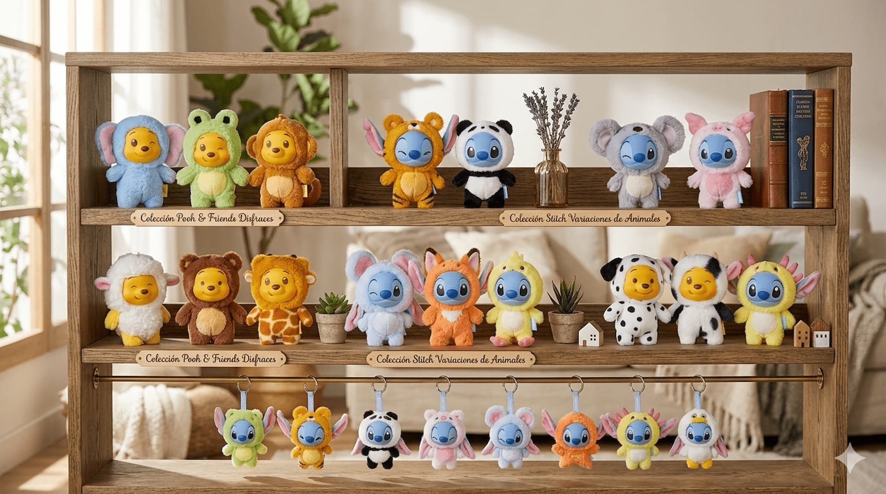 llaveros yuyus de disney