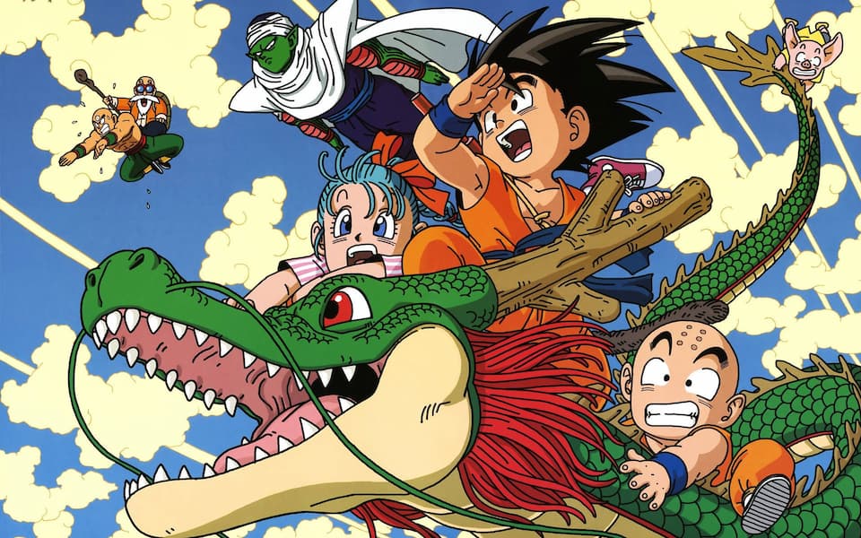Goku Niño y senrhon