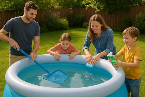 Accesorios para limpiar piscina