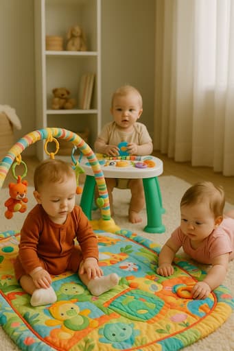 Comprar mantas y gimnasios infantiles