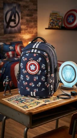 mochila capitan américa