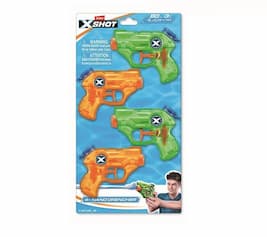 Pack 4 pistolas de agua