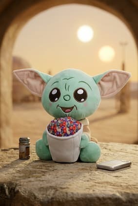 peluche grogu star wars