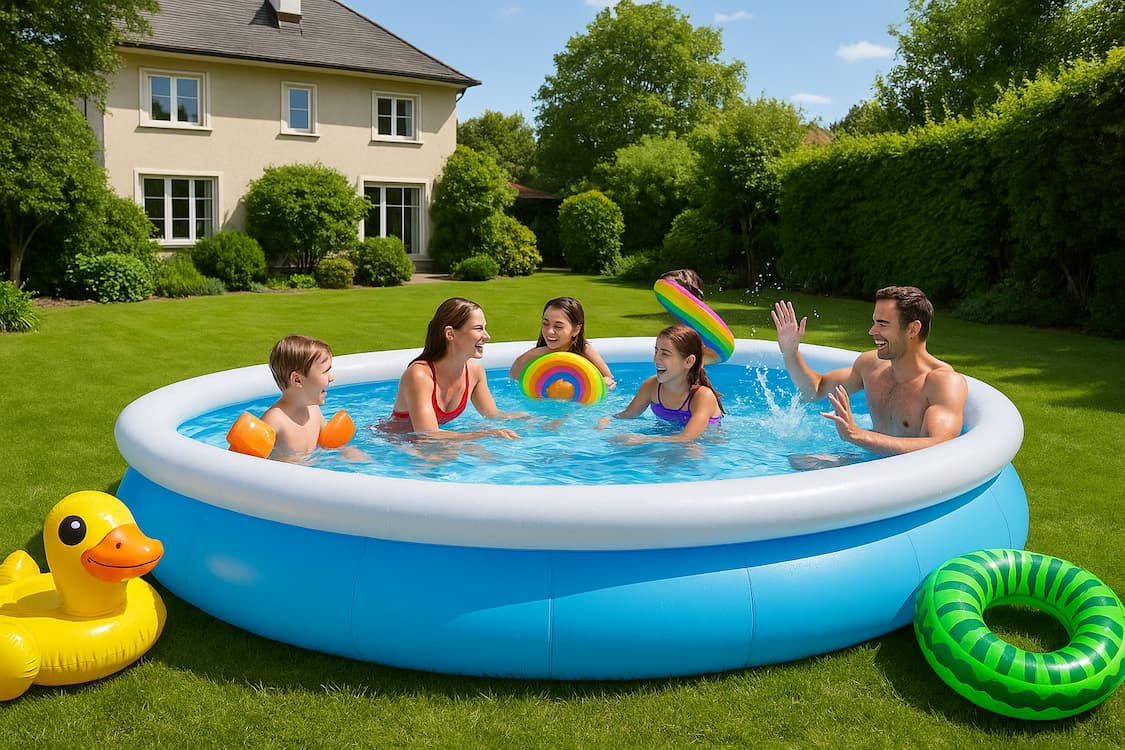 Piscinas hinchables verano