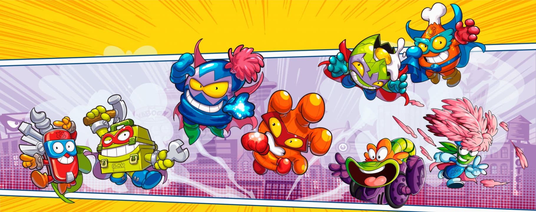 Personajes Superthings