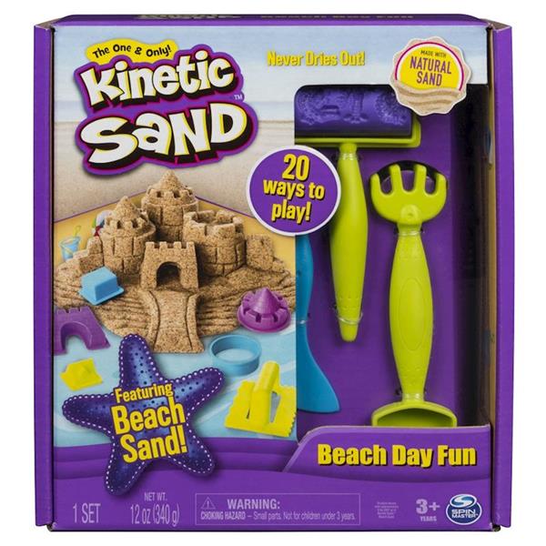 Imagen de Kinetic Sand, Arena Moldeable Divertido Dia de Playa de Bizak