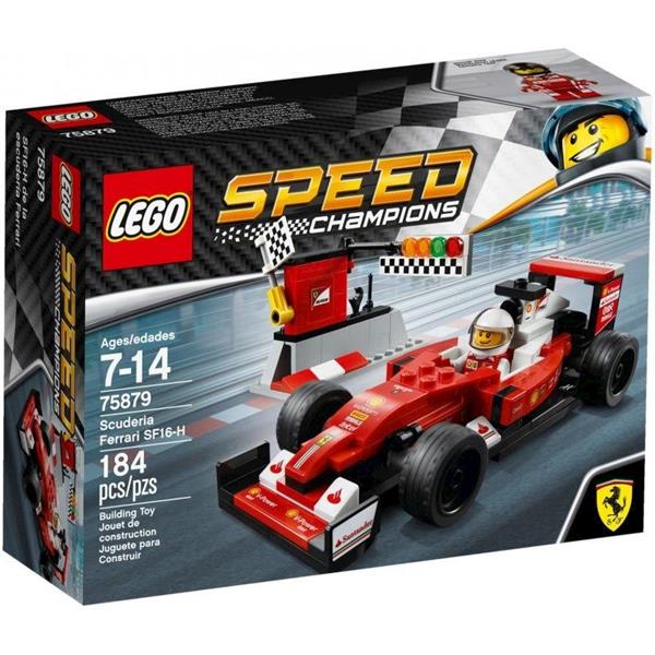 Imagen de Lego Speed Champio sf16-h de la escuderia Ferrari.