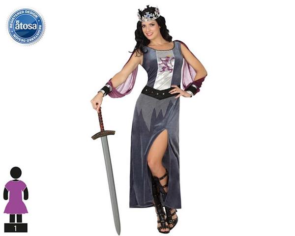 Imagen de Disfraz Mujer Adulto Soldado Medieval Talla XL Atosa