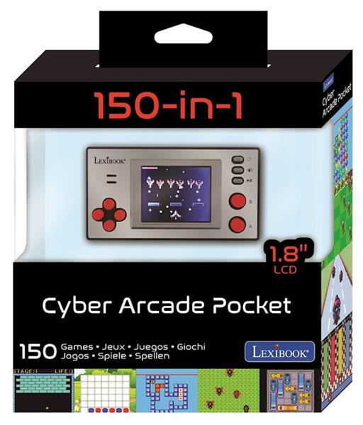 Imagen de Consola Retro Pocket - 150 Juegos Lexibook