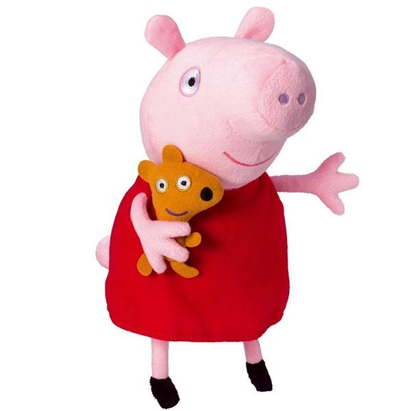 Imagen de Peppa Pig Peluche con voz y sonido Bandai