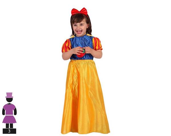 Imagen de Disfraz Infantil Niña Princesa De Cuento Talla 7-9 años Atosa