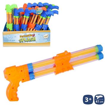 Imagen de Pistola De Agua 2 Cañones 41 Cm Juinsa