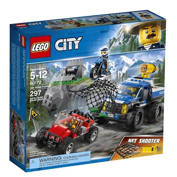 Imagen de Lego City caza en la carrera.
