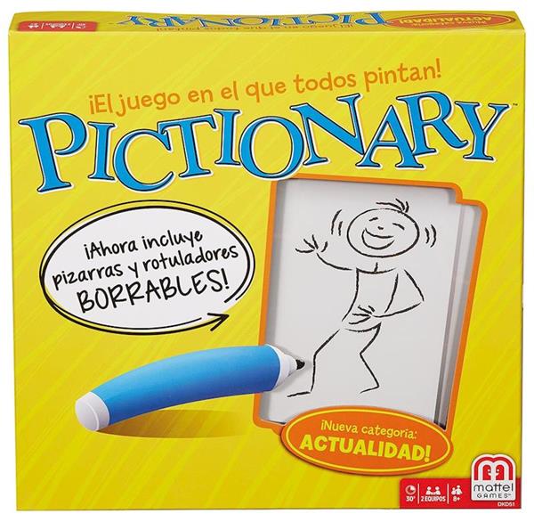 Imagen de Pictionary Cast Mattel