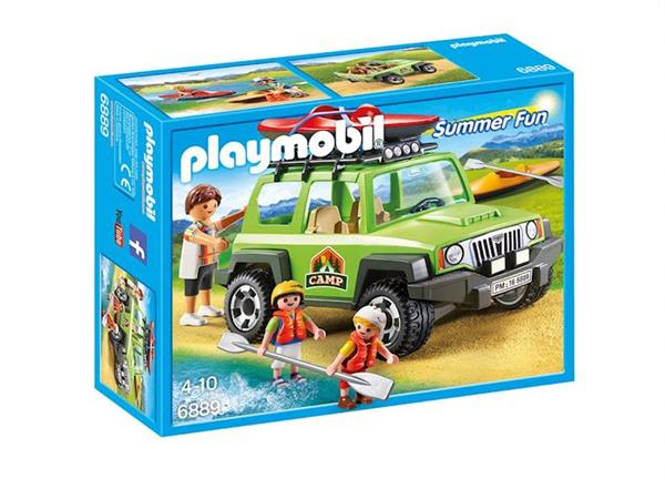 Imagen de Playmobil Summer Fun Vehiculo 4x4 con Canoa