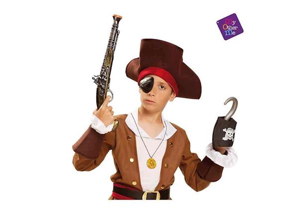 Imagen de Pistola Pirata Con Parche Y Garfio Viving Costumes