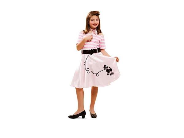 Imagen de Disfraz Infantil Pink Lady 7-9 Años Viving Costume