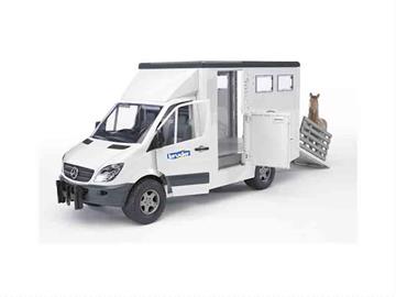Imagen de Mercedes Benz sprinter para transporte equino, 1 caballo Bruder