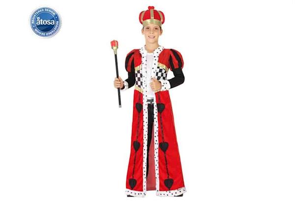 Imagen de Disfraz Infantil Rey De Corazones Talla 5-6 Años Atosa