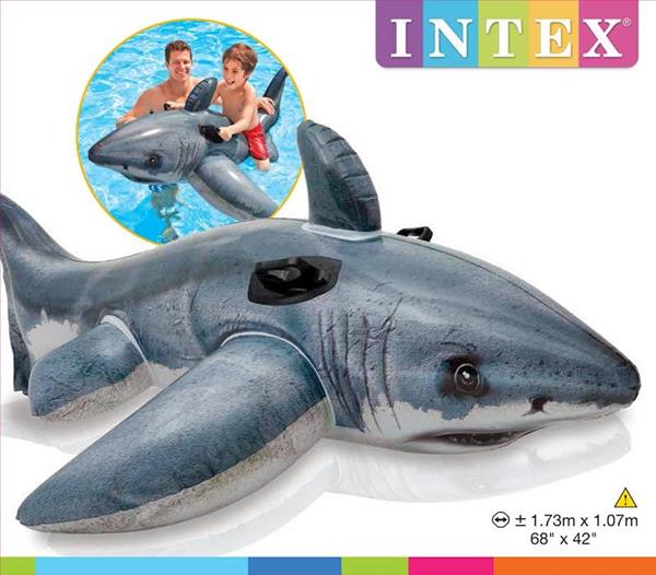 Imagen de Colchoneta hinchable Tiburón Intex