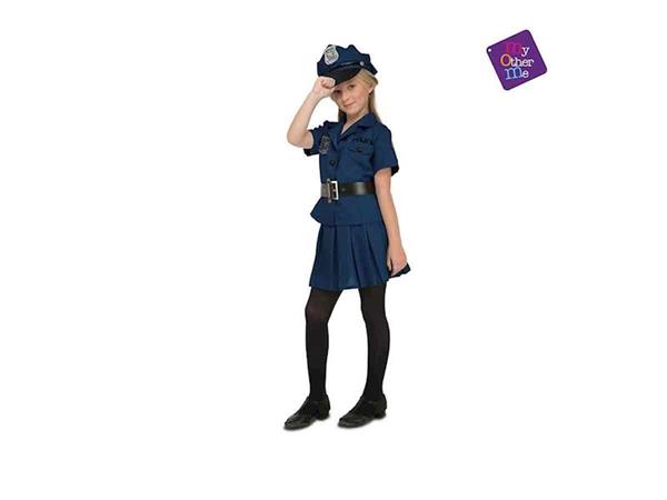 Imagen de Disfraz Infantil Policía Niña 5-6 Años Viving Costumes