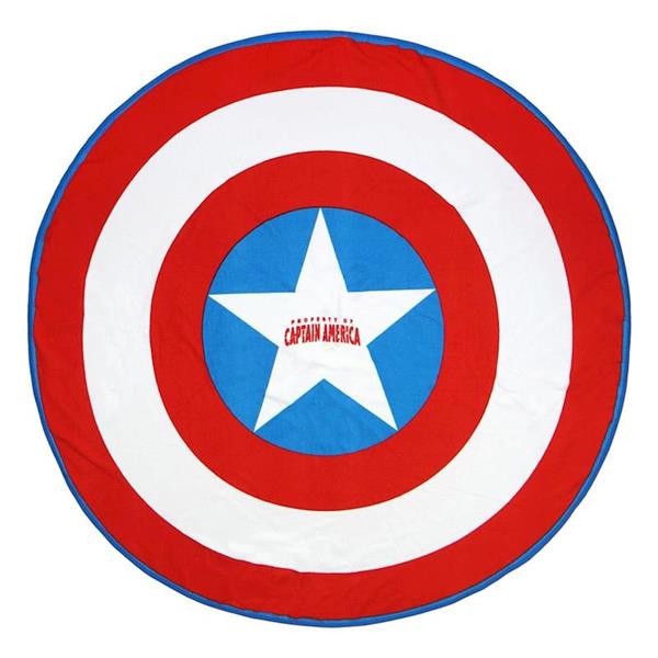 Imagen de Toalla Redonda Los Vengadores Capitán America Cerdá