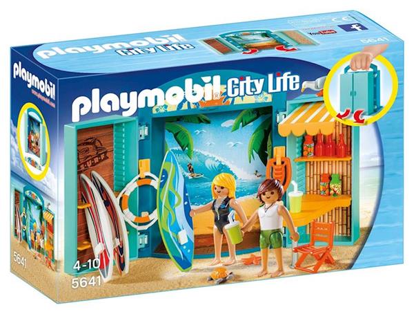 Imagen de Playmobil Family Fun Cofre Tienda Surf