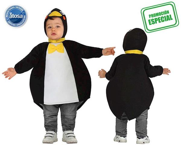 Imagen de Disfraz Bebé Pingüino Talla 12-24 Meses Atosa