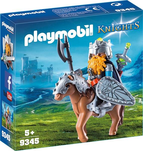 Imagen de Playmobil knights Enano con Poni