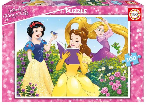 Imagen de Puzzle de 100 piezas princesas Disney de Educa