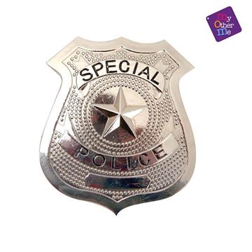 Imagen de Placa De Policia Metal Viving Costumes