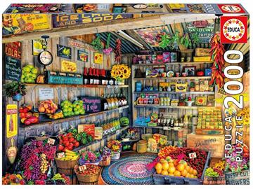Imagen de Puzzle de 2000 piezas tienda de comestibles de Educa