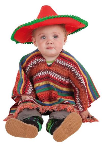 Imagen de Disfraz Bebe Mexicano 0-12 meses Creaciones Llopis