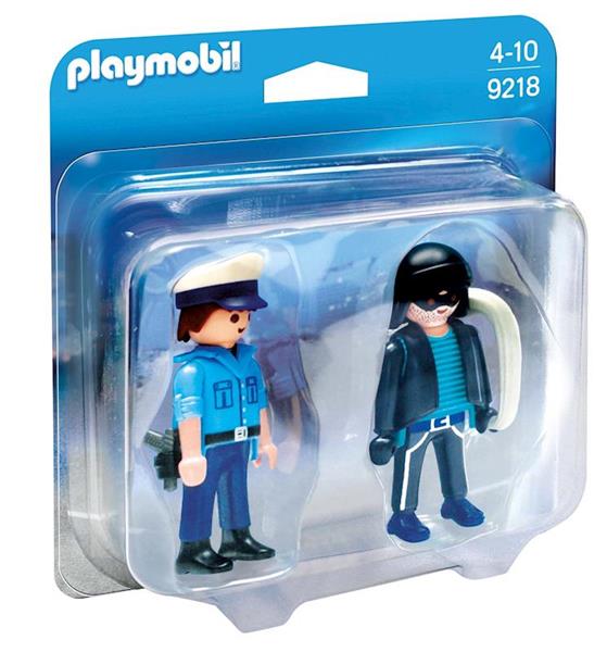 Imagen de Playmobil City Action Duo Pack Policía y Ladrón