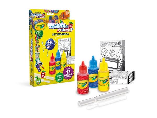 Set Recarga• Laboratorio De Rotuladores Olorosos Neón Crayol - JuguetesOk