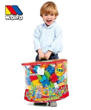 Imagen de Juego Construcción Bolsa 150 Piezas Molto