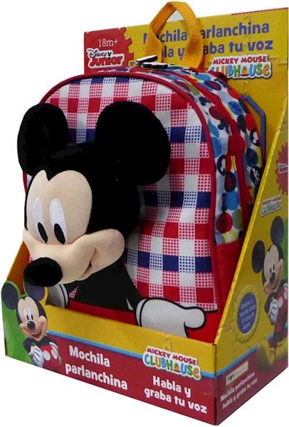 Imagen de Mochila Mickey 3D dispositivo electrónico Toybags