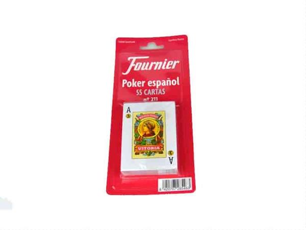 Imagen de Baraja Poker Español de 55 cartas Fournier