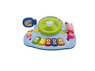 Imagen de Piano con volante con luces y sonidos Peppa Pig de Reig
