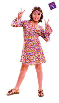 Imagen de Disfraz Infantil Hippie Psicodélica Talla10-12 años Viving Costumes