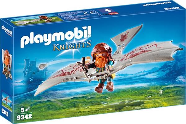 Imagen de Playmobil Knights Enano con Máquina Voladora