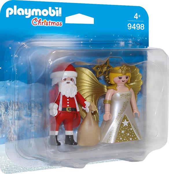 Imagen de Playmobil Christmas Duo Pack Papá Noel con Ángel