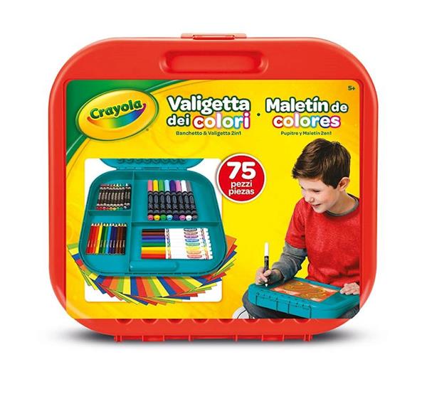 Desaparecer cobertura Persona australiana Maletín de Colores 75 piezas Crayola