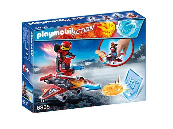 Imagen de Playmobil robot de fuego con lanzador