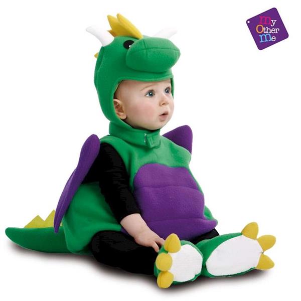 Imagen de Disfraz Infantil Bebé Dinosaurio Talla 0-6 meses Viving Costumes